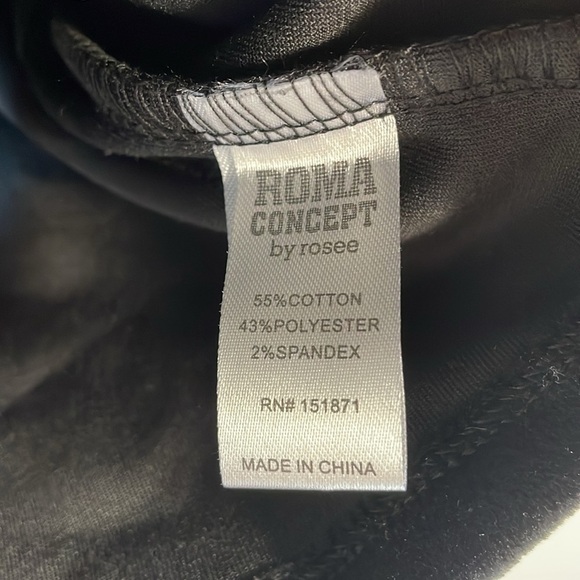 NWT. Roma Concept by Rosee Large Love My Velour Black Velvet Corset. - Picture 7 of 10